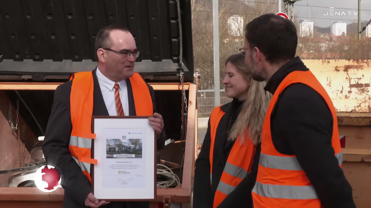 Ausgezeichnet: Wertstoffhof Nord gewann Wettbewerb