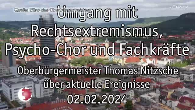OB-Video – Oberbürgermeister Thomas Nitzsche blickt auf die letzte Woche zurück