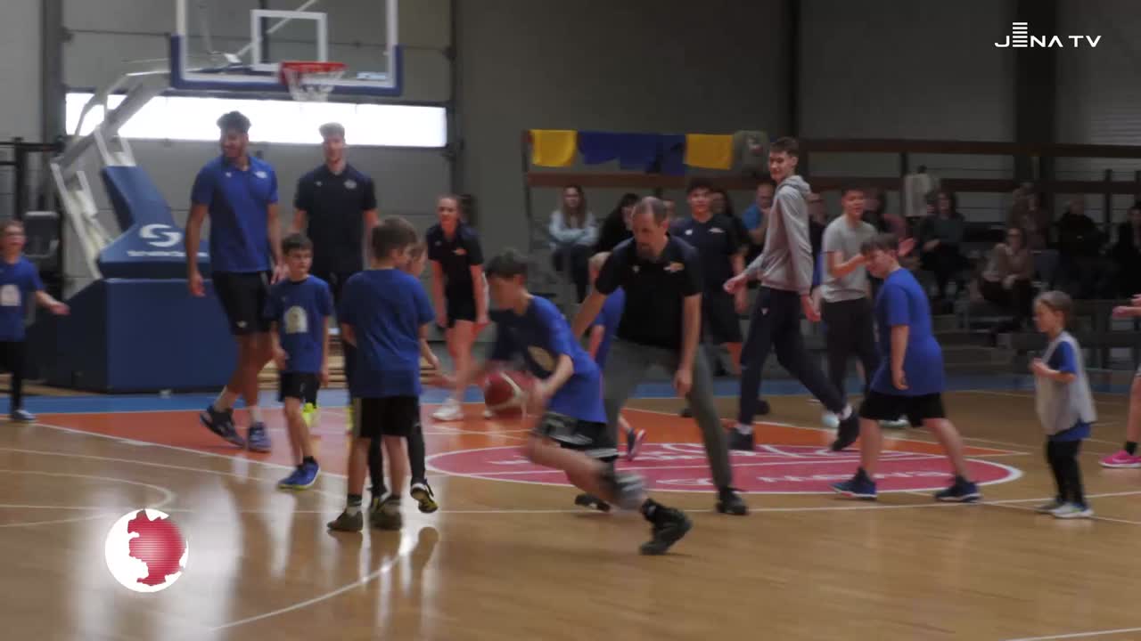 Wintercamp – Science City Jena lud zum Basketball-Camp