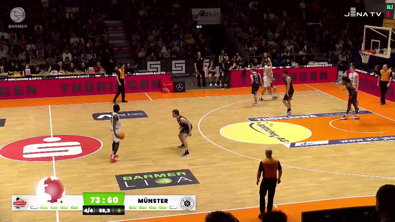 Gemischtes Wochenende – Medipolis siegt gegen Münster und verliert gegen Dresden 