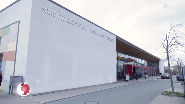 Lobeda-Ost - Stadtteilzentrum am Salvador-Allende-Platz wird umgebaut