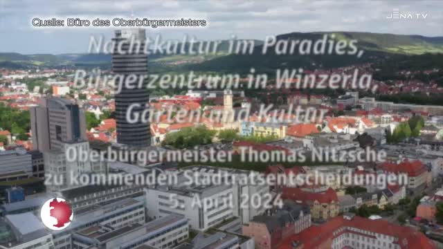 OB-Video – Oberbürgermeister Thomas Nitzsche blickt auf die letzte Woche zurück