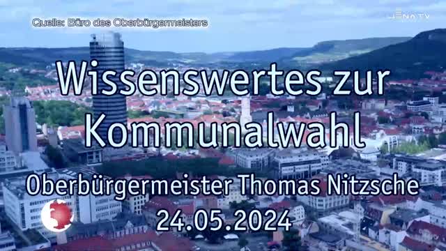 OB-Video – Oberbürgermeister blickt auf die Kommunalwahl