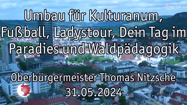 OB-Video – Oberbürgermeister Thomas Nitzsche blickt auf die letzte Woche zurück