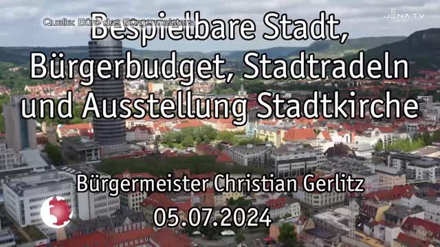 Wochenrückblick – Bürgermeister Christian Gerlitz spricht über die letzte Woche