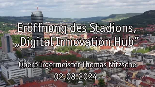 Wochenrückblick – Oberbürgermeister Dr. Thomas Nitzsche spricht über die letzte Woche