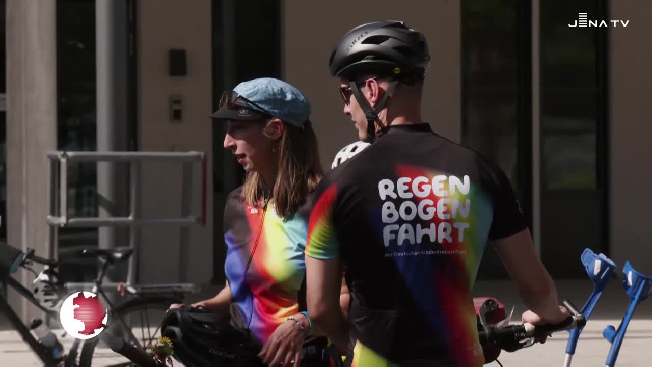 Regenbogenfahrt – Mut für den Kampf gegen Krebs