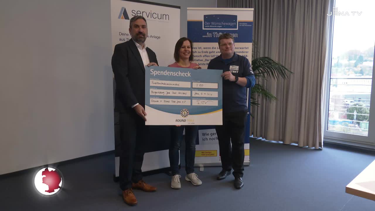 Gespendet – Jenaer Teamlauf unterstützt Vereine