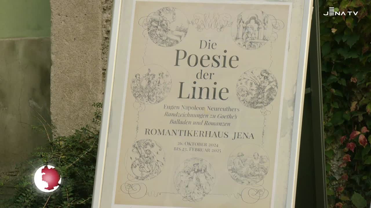 Poesie der Linie – Romantikerhaus zeigt kunstvolle Illustrationen