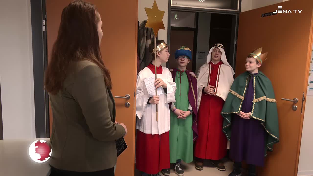 Sternsinger – Spenden für Hilfsprojekte in der Stadtverwaltung gesammelt