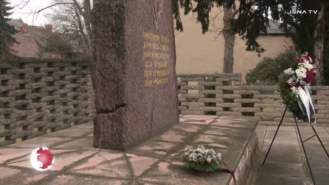 Kranzniederlegung – Gedenken an die Opfer des Nationalsozialismus