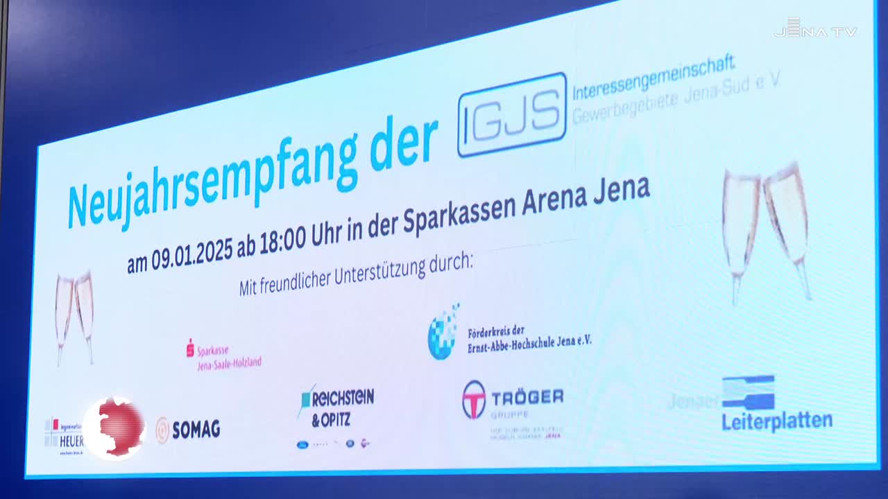 Neujahrsempfang – Interessengemeinschaft Jena Süd blickt in die Zukunft