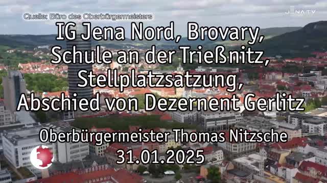 Wochenrückblick – Oberbürgermeister Dr. Thomas Nitzsche spricht über die letzte Woche