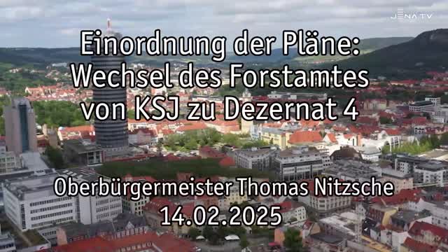 Wochenrückblick – Oberbürgermeister Dr. Thomas Nitzsche spricht über die letzte Woche