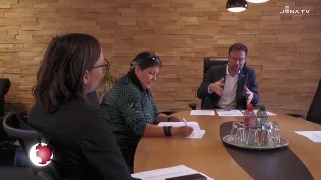 Pressegespräch – Oberbürgermeister informierte über drei wichtige Themen