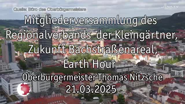 Wochenrückblick – Oberbürgermeister Dr. Thomas Nitzsche spricht über die letzte Woche