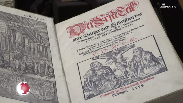 Gedenktafel – ThULB erinnert an Georg Rörer