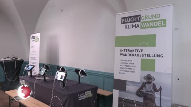 Ausstellung – Eine-Welt-Haus thematisiert Klimawandel als Fluchtgrund