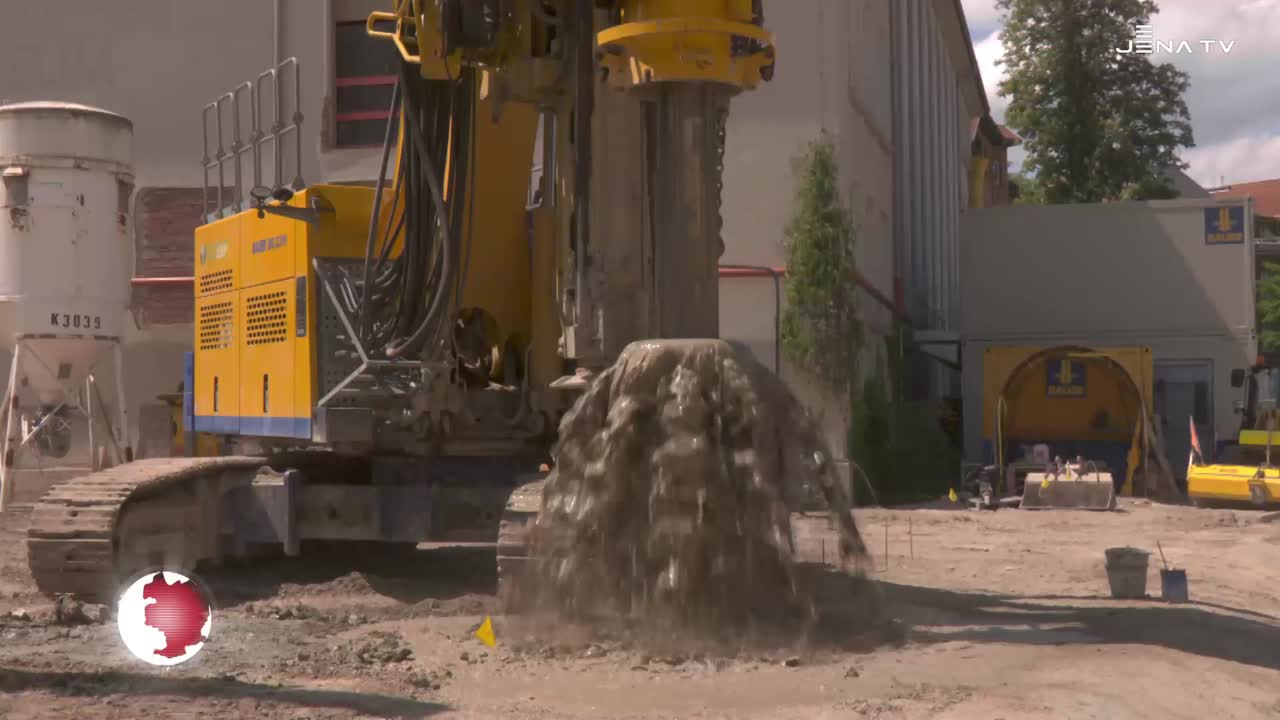 Erweiterung – Bohrungen für den Anbau des Optischen Museums laufen
