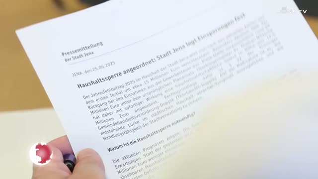 Haushalt – Stadt Jena reagiert auf sinkende Gewerbesteuern