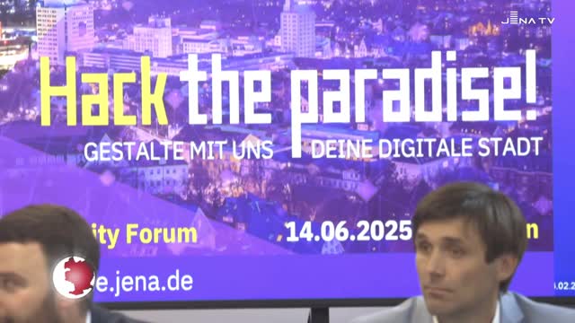 Pressekonferenz – Stadt informiert über Hackaton und Entwurf des Flächennutzungsplans