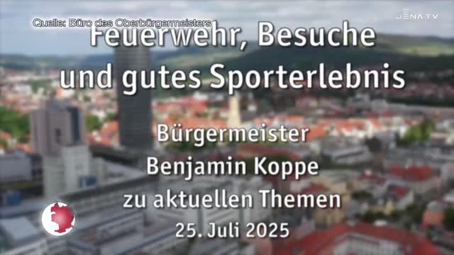 Wochenrückblick – Bürgermeister Benjamin Koppe spricht über die letzte Woche