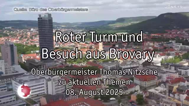 Wochenrückblick – Oberbürgermeister Dr. Thomas Nitzsche spricht über die letzte Woche