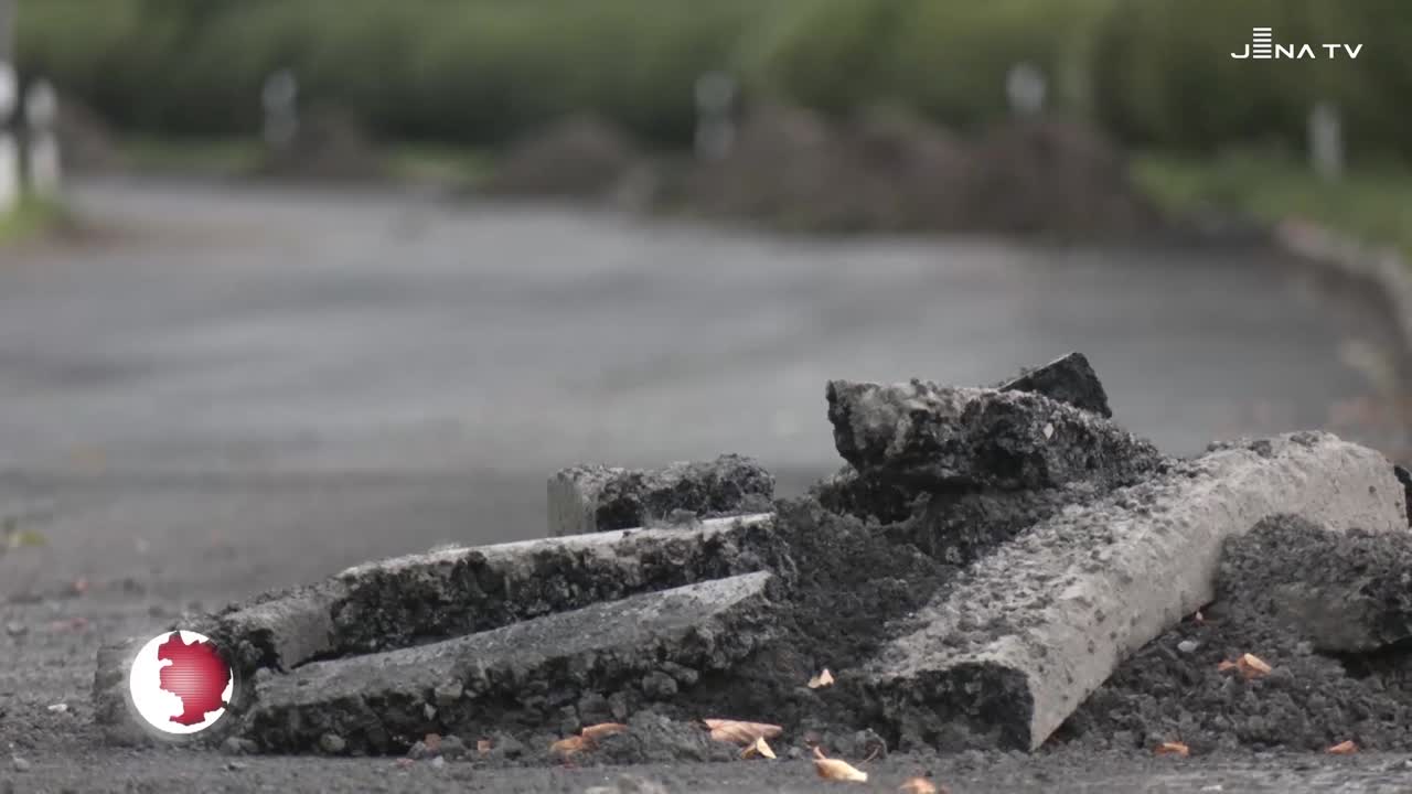Planmässig – Stadtrodaer Straße ab Anfang Oktober wieder befahrbar