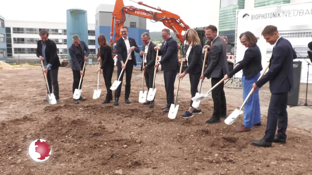 Spatenstich – Biophotonik-Neubau am IPHT