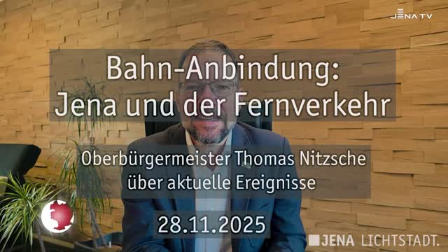 Wochenrückblick – Oberbürgermeister Dr. Thomas Nitzsche spricht über die letzte Woche Wochenrückblick – Oberbürgermeister Dr. Thomas Nitzsche spricht über die letzte Woche