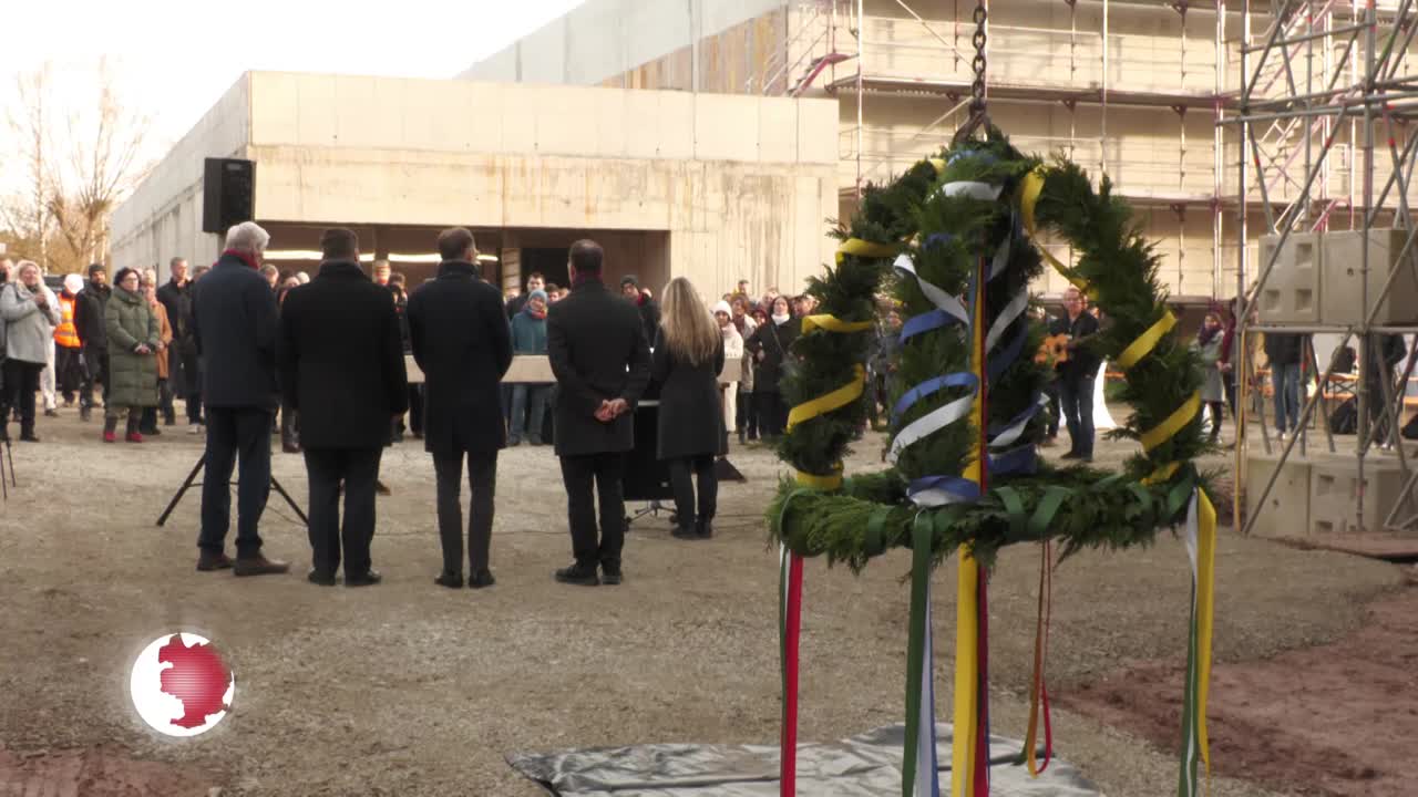 Richtfest – Rohbau der Kulturanum-Schule schneller fertig als geplant Richtfest – Rohbau der Kulturanum-Schule schneller fertig als geplant