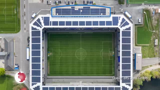 Erneuerbare Energie – Fußballfeldgroße Photovoltaik-Anlage versorgt ad hoc arena