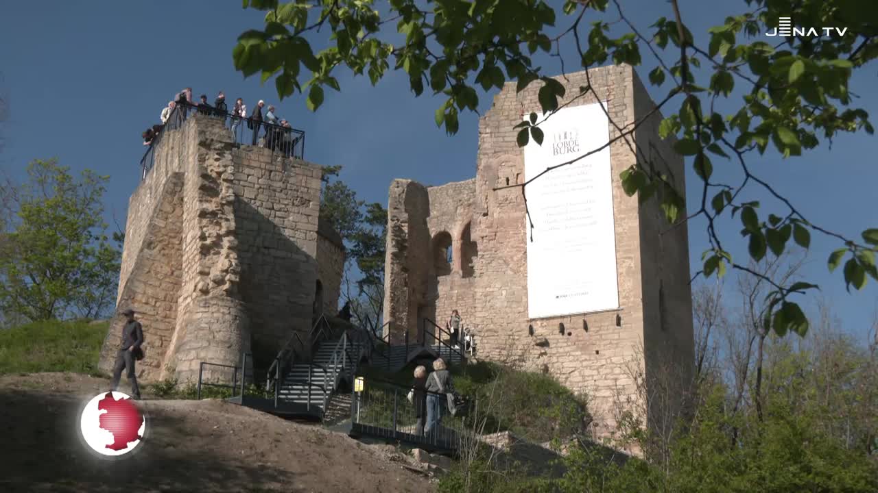 Lobdeburg – Burgruine ist nach langer Sanierung wieder begehbar