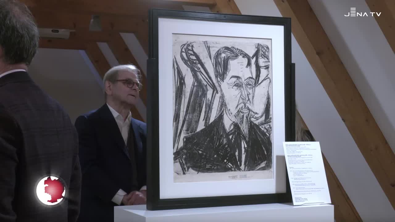 Kunstsammlung – Doppelporträt von Kirchner kehrt nach Jena zurück  