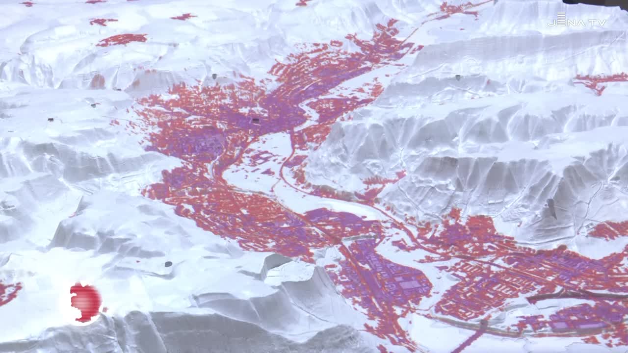 Attraktion – Stadtforst präsentiert 3D-Modell von Jena 