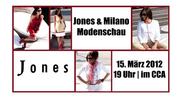 Jones und Milano Modenschau