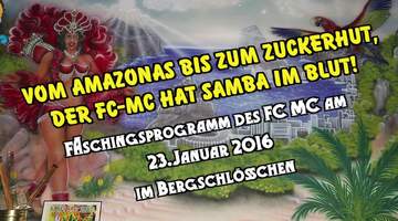 Faschingsprogramm des FC MC 2016