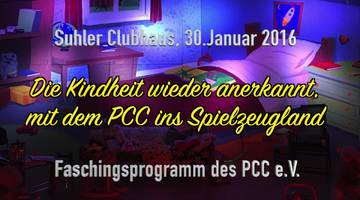 Faschingsprogramm des PCC e.V. 2016