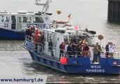Barkassenunglück im Hamburger Hafen