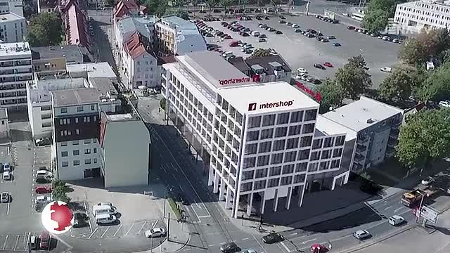 Investition für Intershop: Am Steinweg wurde der Grundstein für das neue Domizil gelegt 