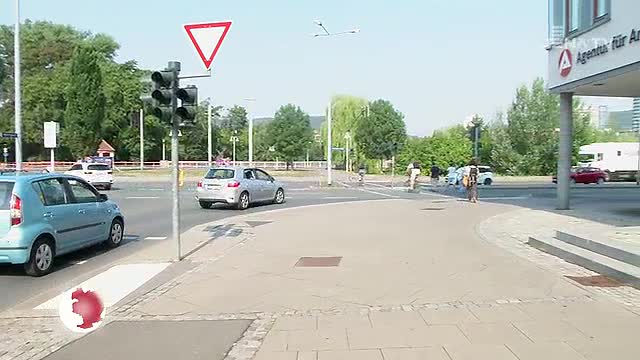 Abbiegen ist gefährlich: An der Einmündung Stadtrodaer Straße/Friedrich-Engels-Straße kracht es häufig