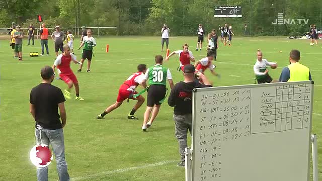 Abschluss: Die Footballer der Jenaer Hanfrieds beendeten die Saison und setzen auf den Nachwuchs