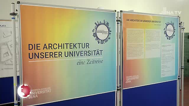 Zeitreise durch die Architekturgeschichte: Eine Uni-Ausstellung stellt ausgewählte Gebäude vor 