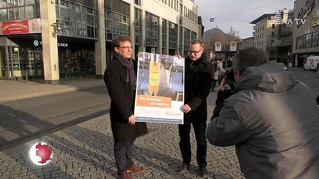 Halten bei Bedarf: Der Jenaer Nahverkehr setzt mit dem Fahrplan-Wechsel eine Neuerung um