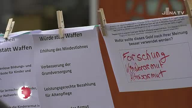 „Würde statt Waffen“. Die Sammlungsbewegung „Aufstehen“ kritisiert steigende Rüstungsausgaben