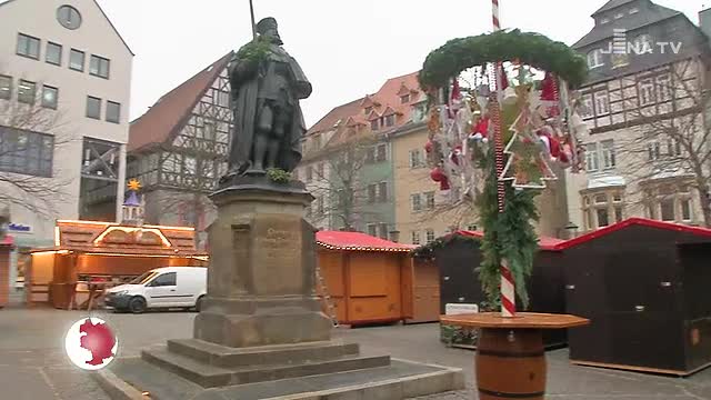 Nach dem Totensonntag: Der Jenaer Weihnachtsmarkt wird am Montag feierlich eröffnet 