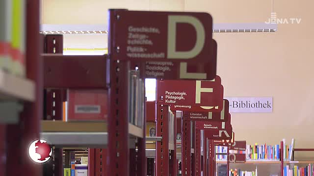 Übergangsdomizil: Die Ernst-Abbe-Bücherei zieht wegen Sanierungsarbeiten in die alte Augenklinik