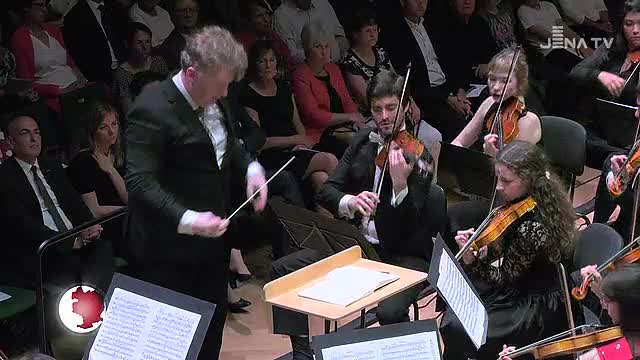 Musik im Mittelpunkt: Die Internationale Junge Orchesterakademie gab ihr Osterkonzert