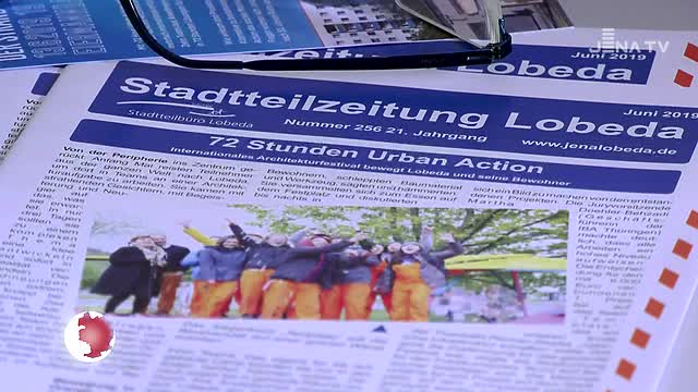 Stadtarchitektur: Die Ergebnisse der Lobedaer 72-Stunden-Aktion sollen bis Anfang Juli stehen bleiben  