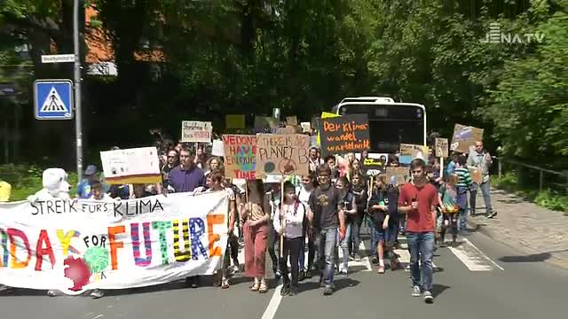 Demonstration: Die Bewegung „Fridays for Future“ mobilisierte wieder in der Innenstadt